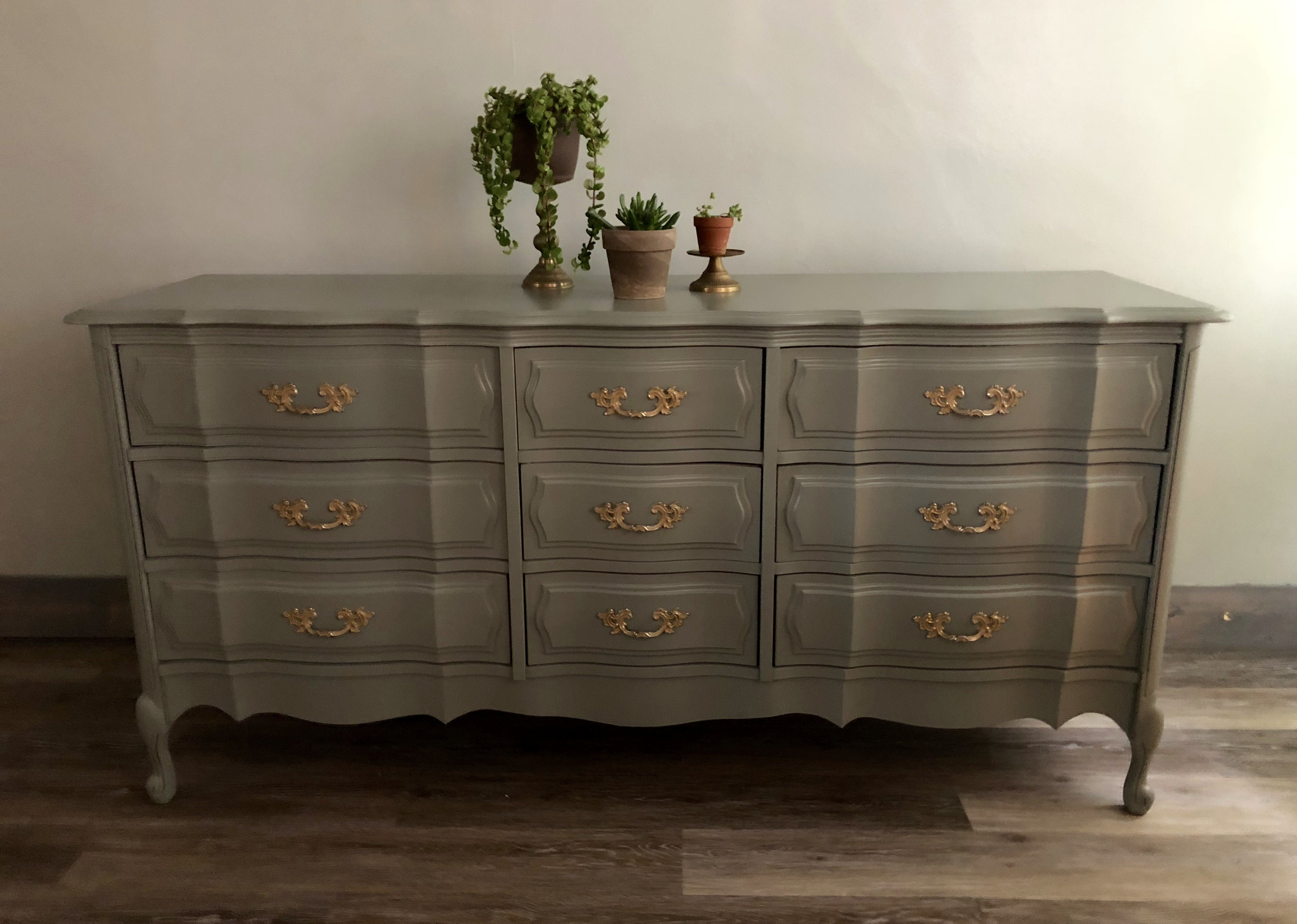 Sold The Mireille French Provincial 9 Drawer Dresser Etsy