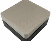 Solid Steel Rubber Dapping Doming Bench Block Anvil 100 x 100 x 35mm CRAFT TOOL (250)