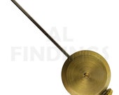 Universal Brass Pendulum Bob Adjustable Wall Clocks Mantle Clock Part 7 quot Long