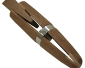 Mahogany Wood Ring Clamp With Wedge Jewellery Craft Tool For Polishing