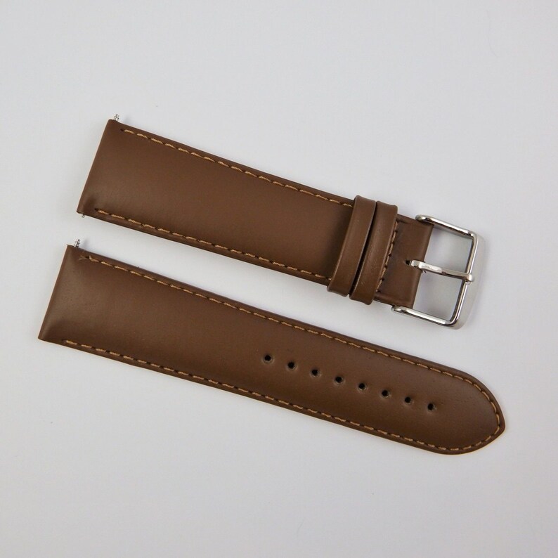 18mm Genuine Smooth Leather Watch Strap Straps Band Mens Gents Etsy UK