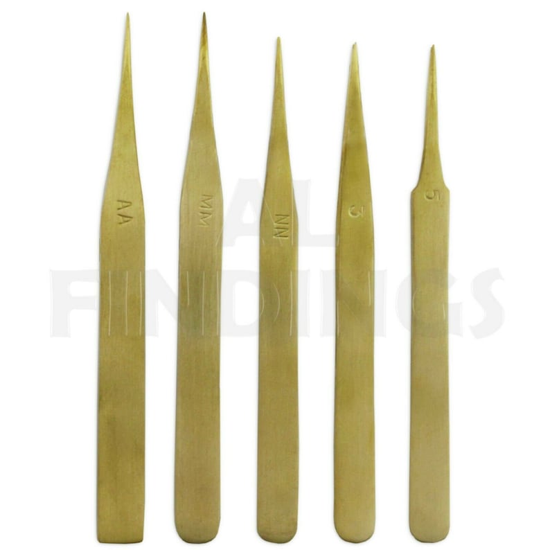 Brass Tweezers Jewellery Watch Repair Tweezer Etsy