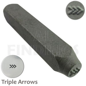 Triple Arrows Punch Metallstämpel Design Smyckesverktyg (70)