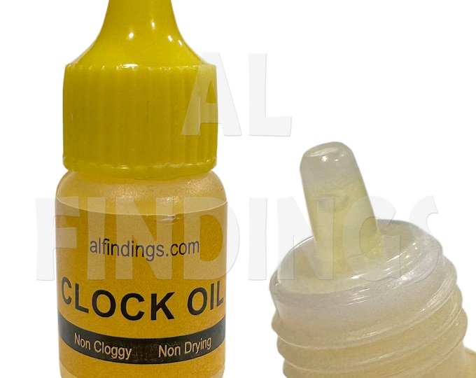 Ultra Pure, 100 Synthetic Clock Oil / Clock Lube / Clock Lubricant in