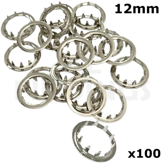 Neue Tüllen Uhr Schlüssel Loch Zifferblatt Silber Finish 12 mm