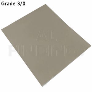 Jewellers emery paper jewellery making grade 3/0 = 1200  (50)