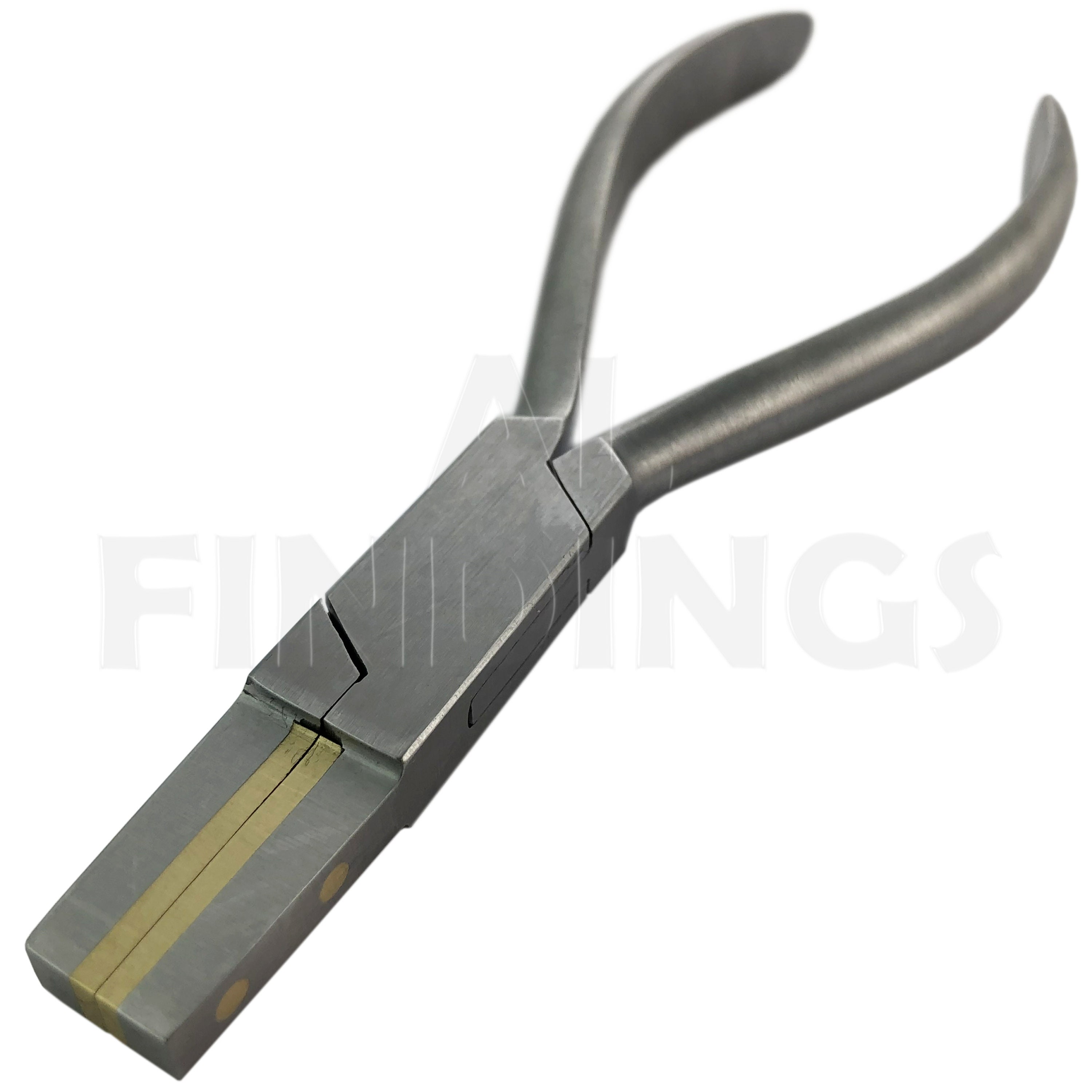 Non-Marring Brass Jaw Flat-Nosed Plier