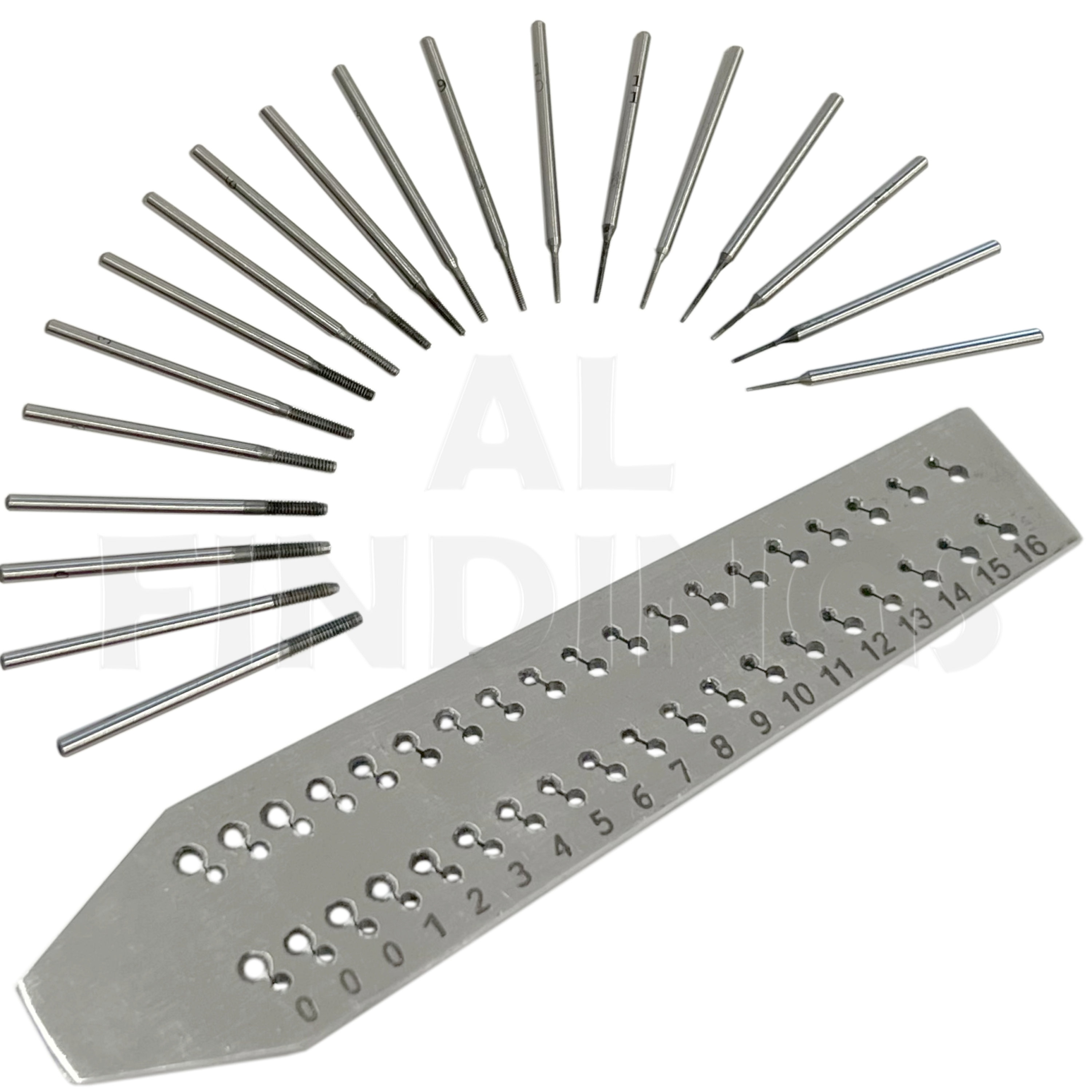 Watchmakers Thread Tapping Machine 19 Tap & Die Set Taps and Dies Watch Mini Micro Repair Watchmakers Tool ...