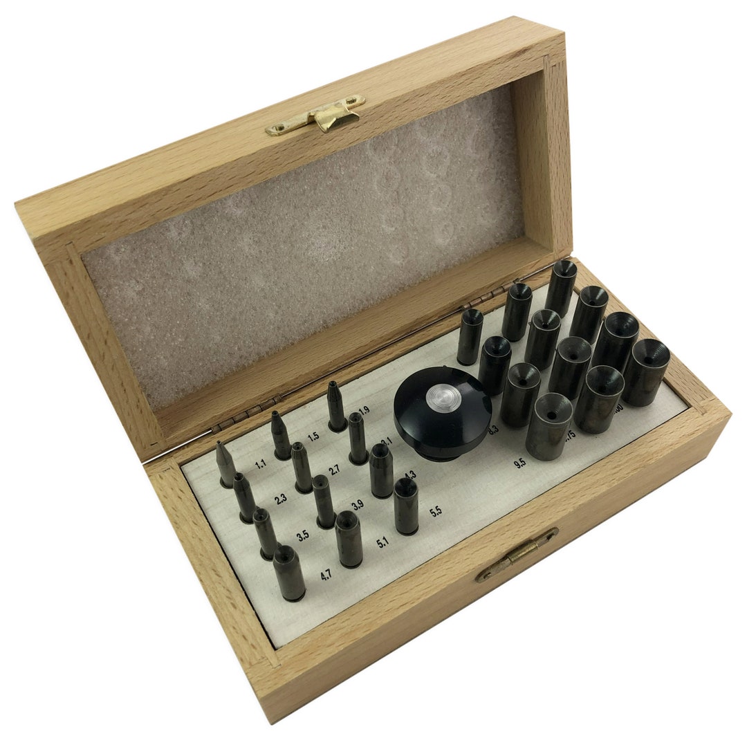 Jewellers Craft 24 Round Bezel Punch Set Stone Setting Ring Etsy