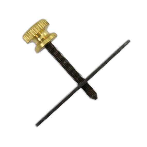 TWO bell clock stabilisers brass wall clocks vienna stabiliser parts clock