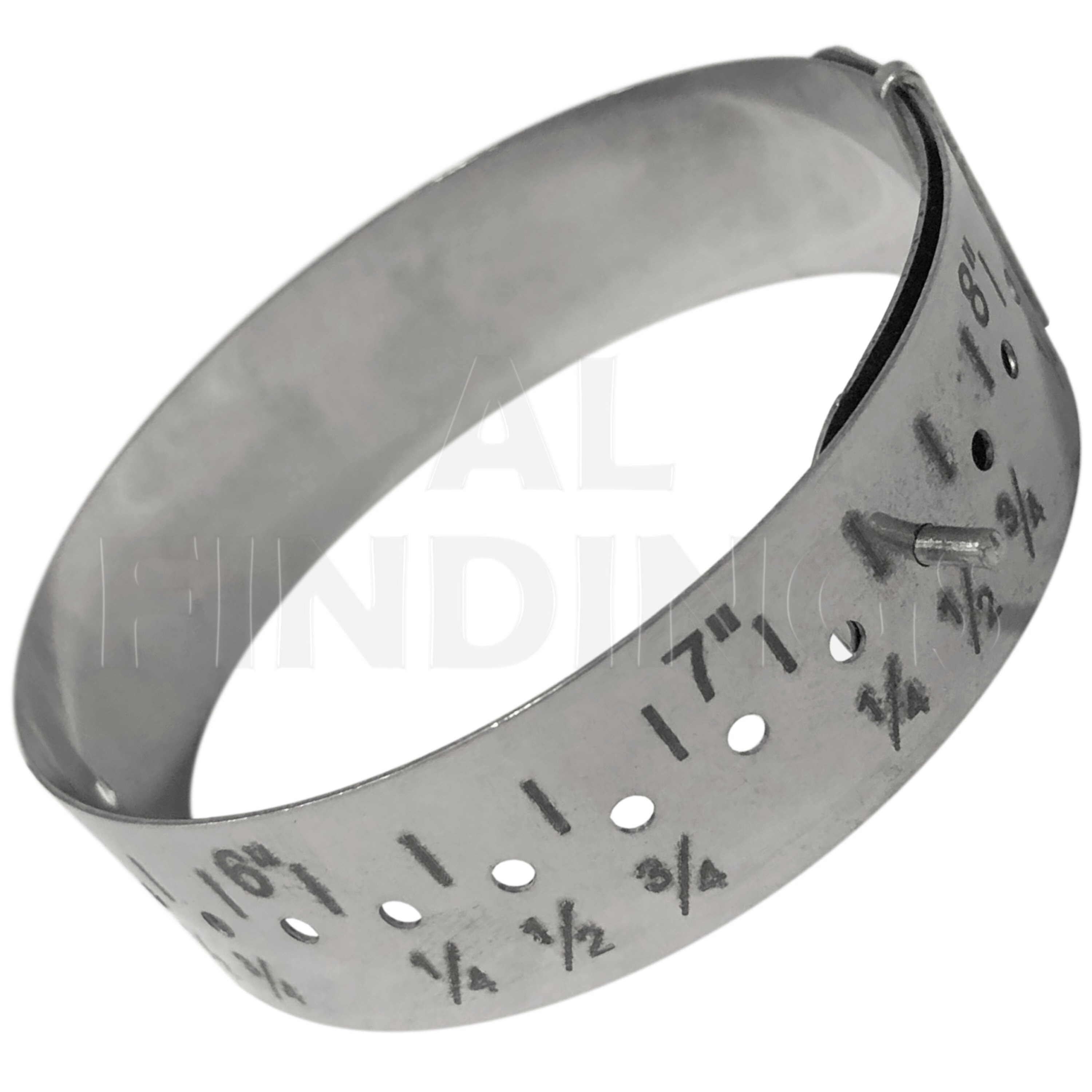 Imperial Bangle Bracelet Hand Wrist Metal Sizer Gauge Measure Sizing 5 to 9 inch (30)