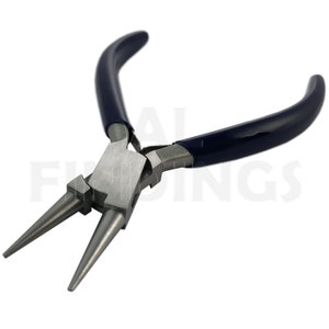 Kent 4.5 Round Nose Micro Pliers with Leaf Spring for Beading and Jewelry