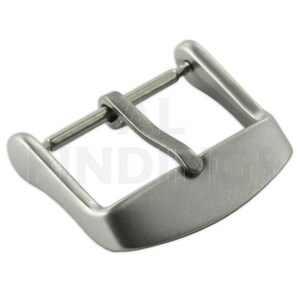 Sandblasted Watch Buckle Spare Loose New Watch Strap Buckles Watches tool (10)