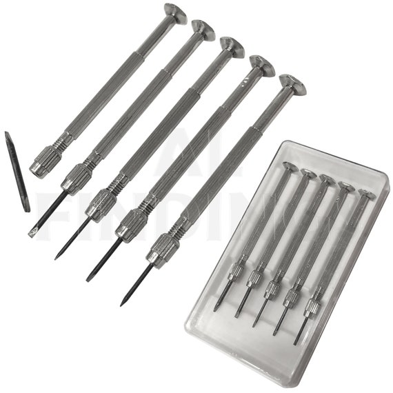 Watchmakers Watch Screwdriver Set of 5 Repair Device Tool NEW 30 Etsy Canada