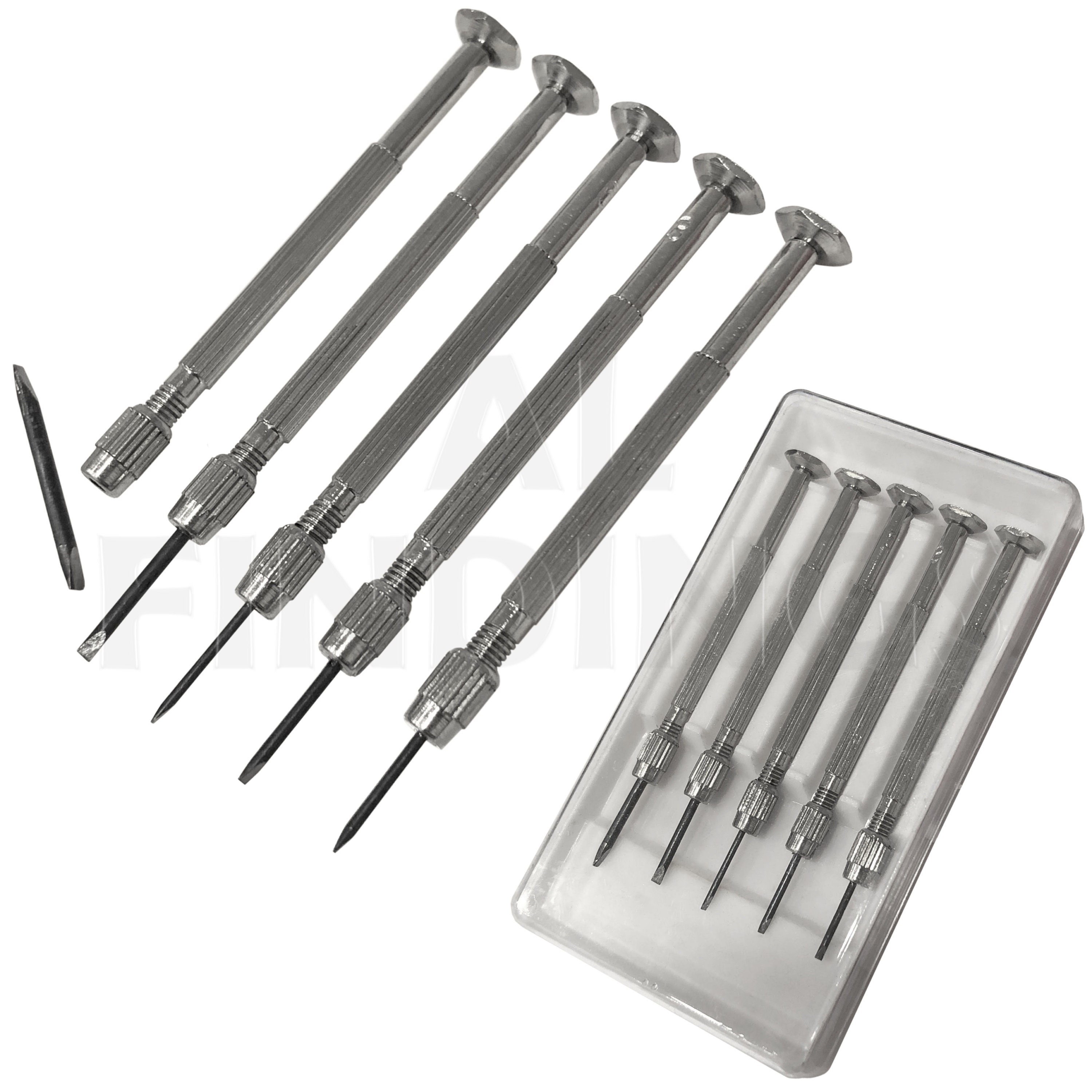 Watchmakers Watch Screwdriver Set of 5 Repair Device Tool NEW 30