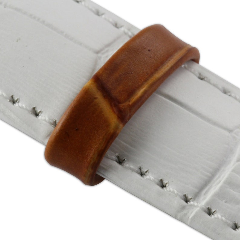 2x Leather Watch Strap Retaining LOOP ONLY Band Keeper Holder All Colours image 5