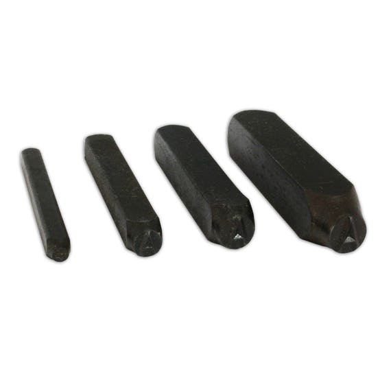 Strumenti Incisione 36 Punzoni Alfanumerici 5mm Per Marcatura Metalli - Set Completo Lettere E Numeri Per Incisioni Punzoni Per Metallo Professionale - Foto 11