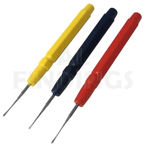 Watch oiling set 3 oil pins fine medium and thick tip repair service tool (16)