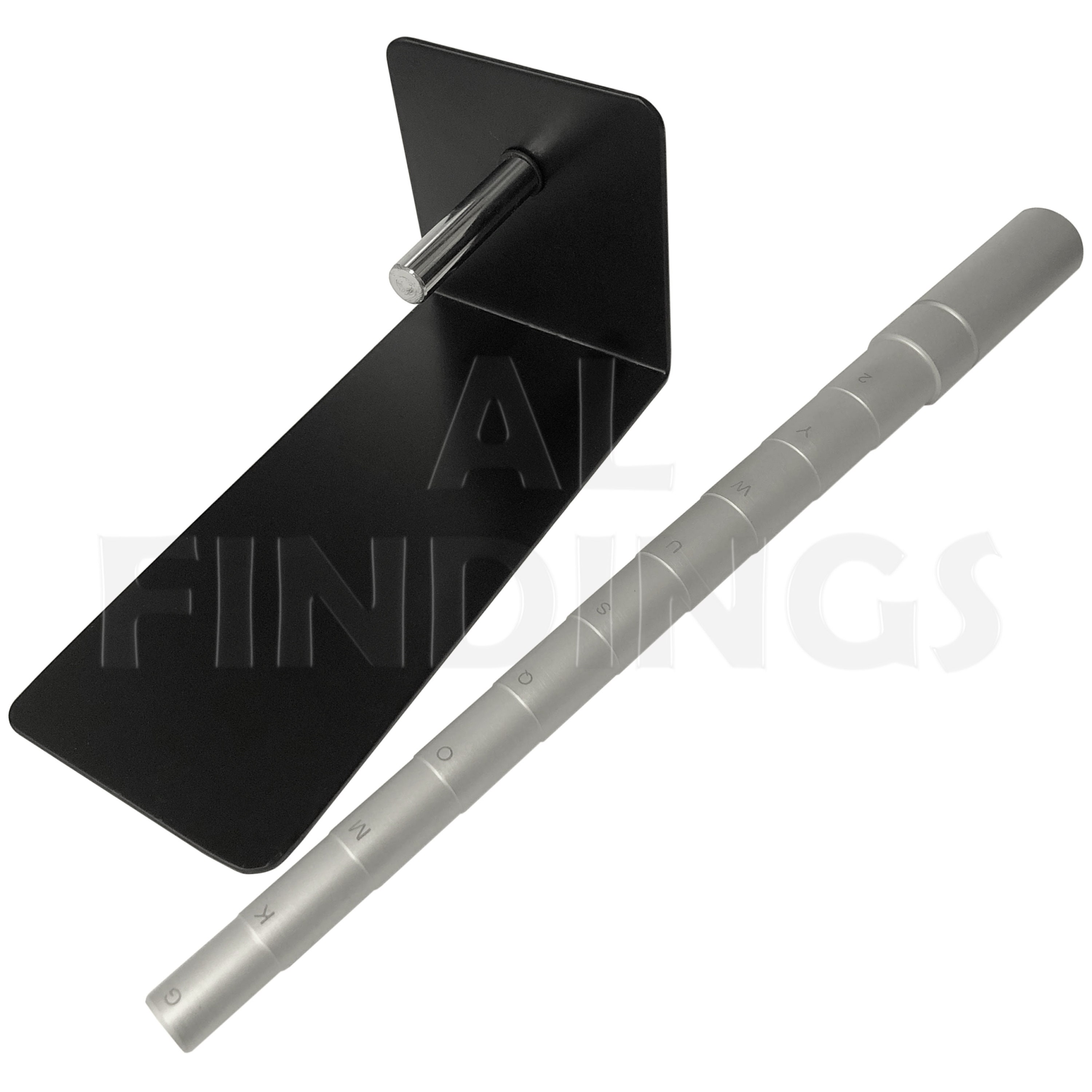 Ring Mandrel Stepped End Mount USA Size 4 13 Jewellery Craft Tool