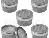 Ultrasonic Cleaner Baskets Set 2 Sizes Self Closing