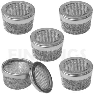 5pc Set Mini Steel ultrasonic cleaning basket parts holder mesh watch tool 20mm x 13mm (30)