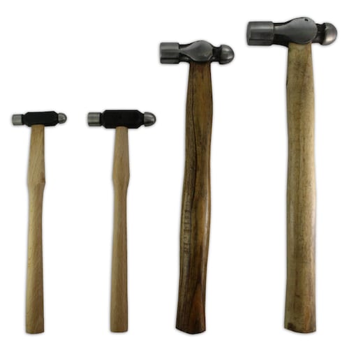 Set 4 Ball Pein Hammers Jewellers Tools Metal Shaping Craft Etsy
