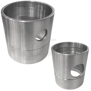Sand Casting Mould Aluminium Sand Casting Flask Delft Style 100x100mm & 60x60mm Set (630)