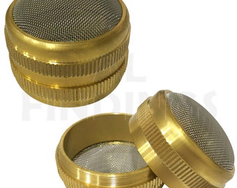 Set di 5 cestelli in ottone da 25 mm, per pulizia ad ultrasuoni, strumento per orologi (65