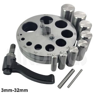 10 Extra Large Circular Disc Cutter 2mm to 31mm Disc Cutter (3050)