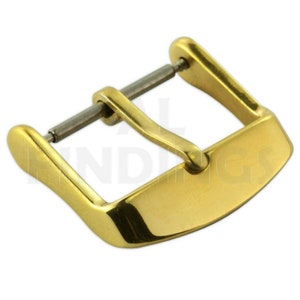 Gold Watch Buckle Spare Loose New Watch Strap Buckles Watches tool (10)