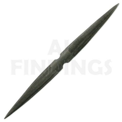 8 Inch Carbon Steel Double Ended Flat and Half Round Wax Carving File 8 Inch Carbon Steel Double Ended Flat and Half Round Wax Carving File