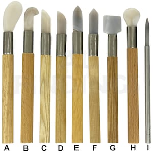 Agate Burnisher Range : Various Shapes Jewellers Shaping Crafting Craft Tool