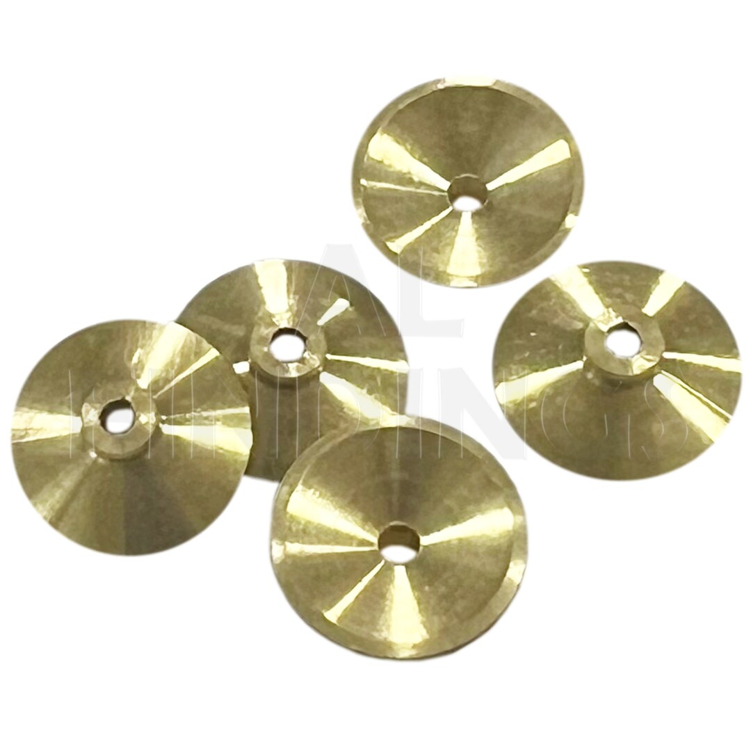 New 13mm Replacement Clock Hand Collets 5x Turned Brass for Antique ...