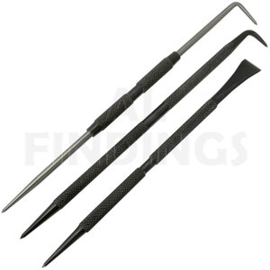 Set 3 Scribing Hardened Steel D/E Engineers Detail Scriber Craft Tool (110)