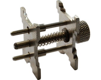 Abrazadera para sujetar el movimiento de los relojes, herramienta de reparación de relojes vintage, 8 en 1 (40)