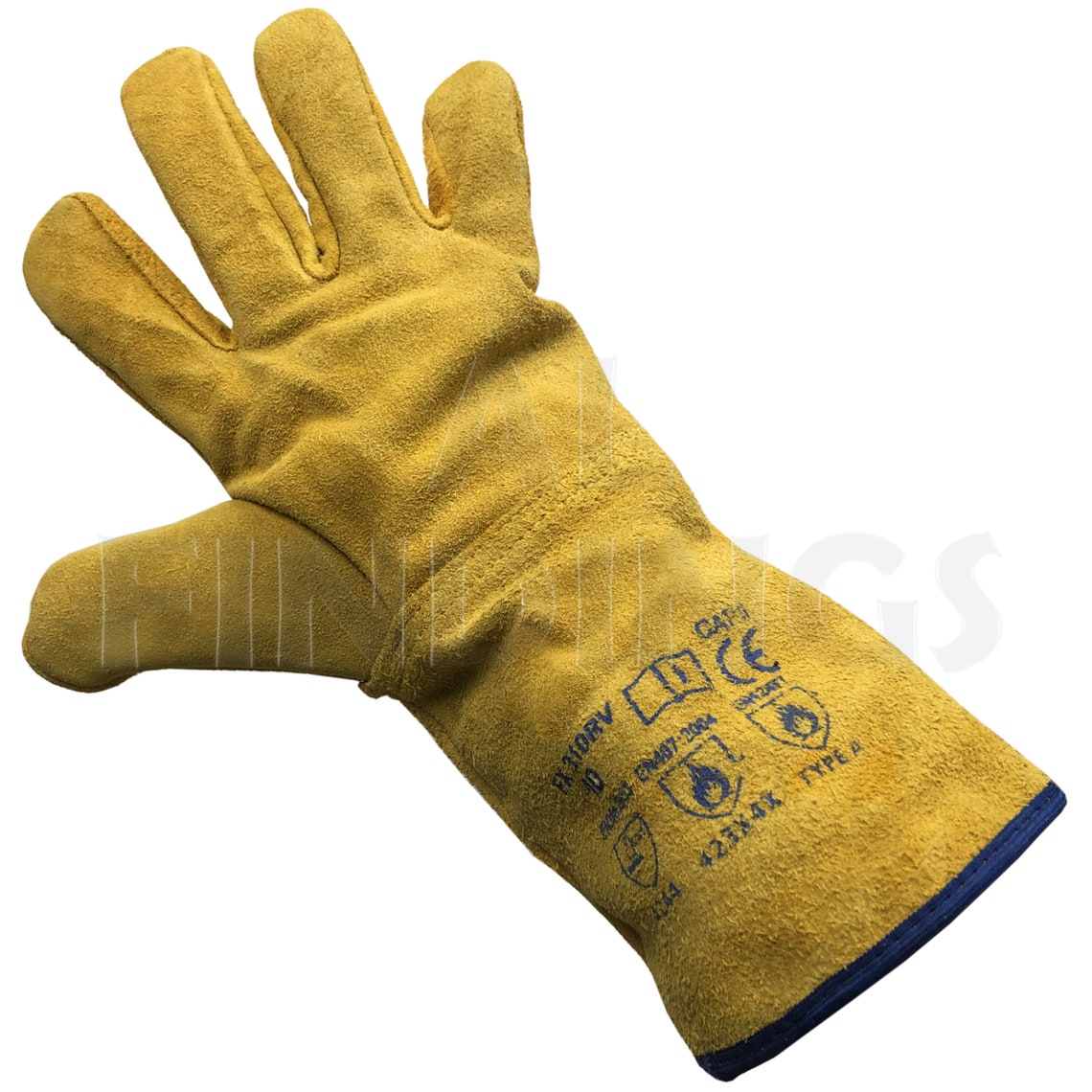 13 Heat Resistant Melting Furnace Leather Gloves Etsy