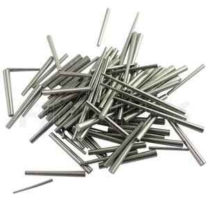100 x Clock Taper Pins STEEL Assorted Mix Sizes Pin Tapered Repairs Parts (60)