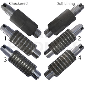 Various Design Spare Rolling Mill Rollers 3&quot; Design Gold Silver 3&quot; Tool (1200)