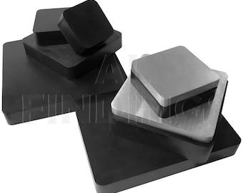 Rubber, Steel & Rubber Dapping Doming Bench Block Anvil Crafting Tool Sets