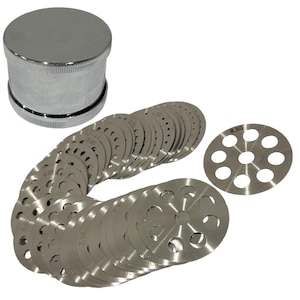 Diamond Sieve Sorting set of 42 plates 47mm Wide Plates Jewellery Tool  (180)