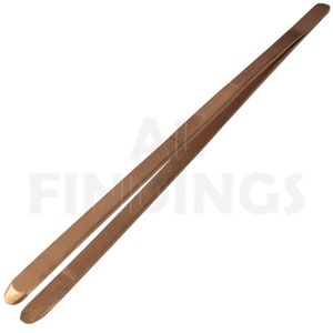 Copper Tweezer Pickling & Acid Solutions 220mm Straight Tweezers Tool (90)
