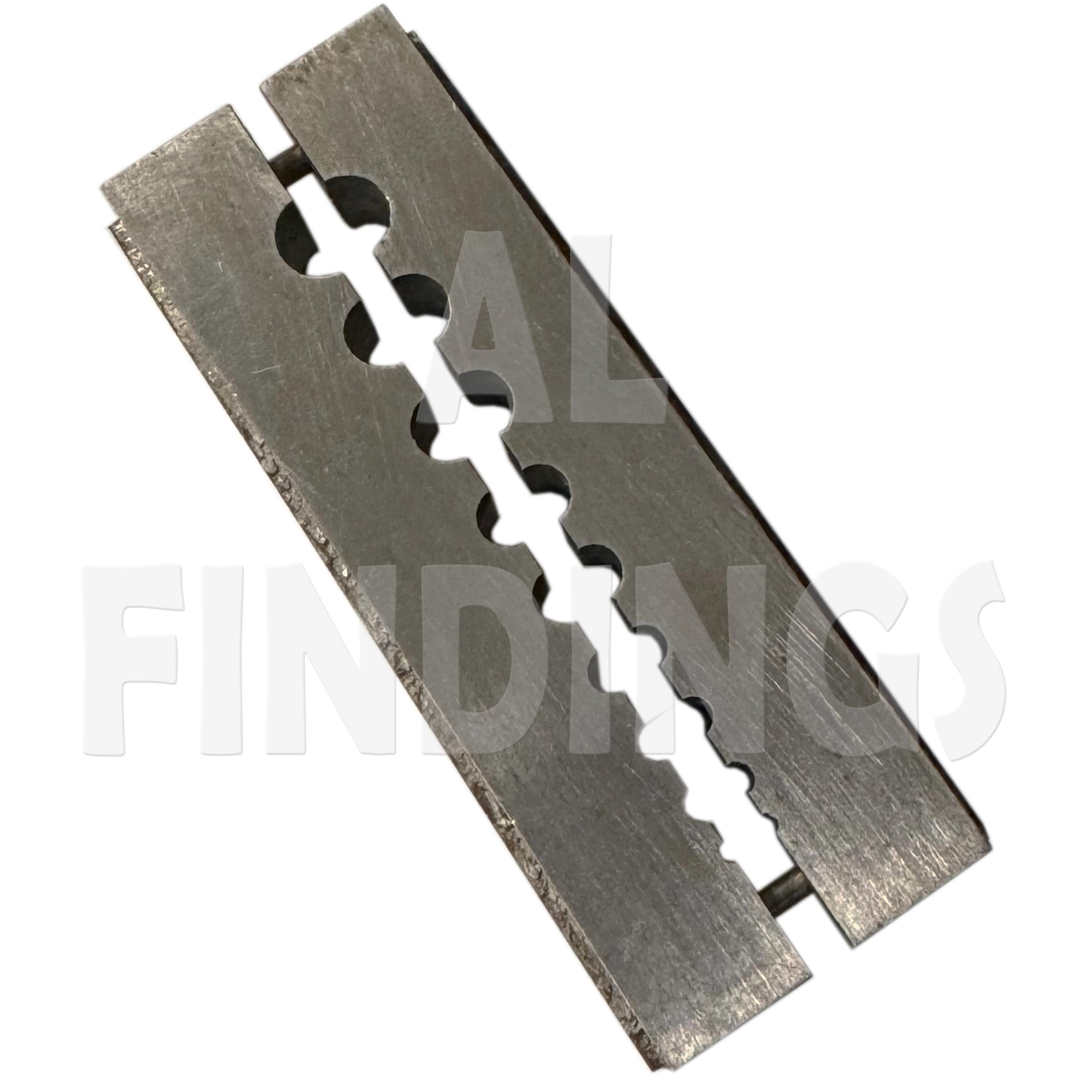 Steel Split Stake Staking Anvil 9 Holes Watch Riveting Watchmakers Tool ...