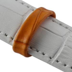 2x Leather Watch Strap Retaining LOOP ONLY Band Keeper Holder All Colours image 7