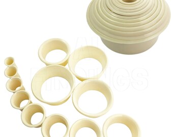 12 Porta-Movimientos Surtidos para Relojes y Relojes de Bolsillo, Herramienta para Reparar Movimientos (42)