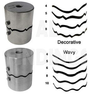 Ring Shaping Press Round Hoop Waves wavy Jewellery Dapping Doming Block tool (670)