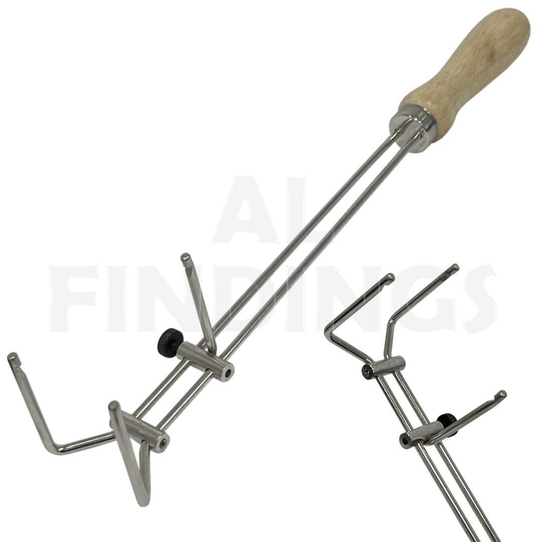 Crucible Tong for Square Crucibles square Dish Holder Adjustable