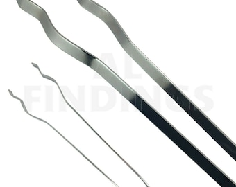 15" Furnace Crucible Kiln Mould Tongs Melting Gold Silver Scrap Holding Tool D/E  (360)