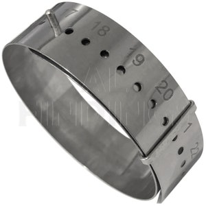 Metrischer Armreif Handgelenk MetallGröße Maßmaß 15cm - 23cm (30)