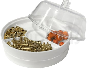Dust Cover Watchmakers Watch Repair Parts Spares Movements Tray white (205)