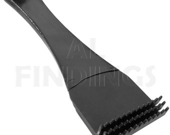 15-Inch Serrated Buff Rake Tool With Wooden Handle – For Cleaning Jewelry Polishing Compounds Off Buffing Wheels - View #3